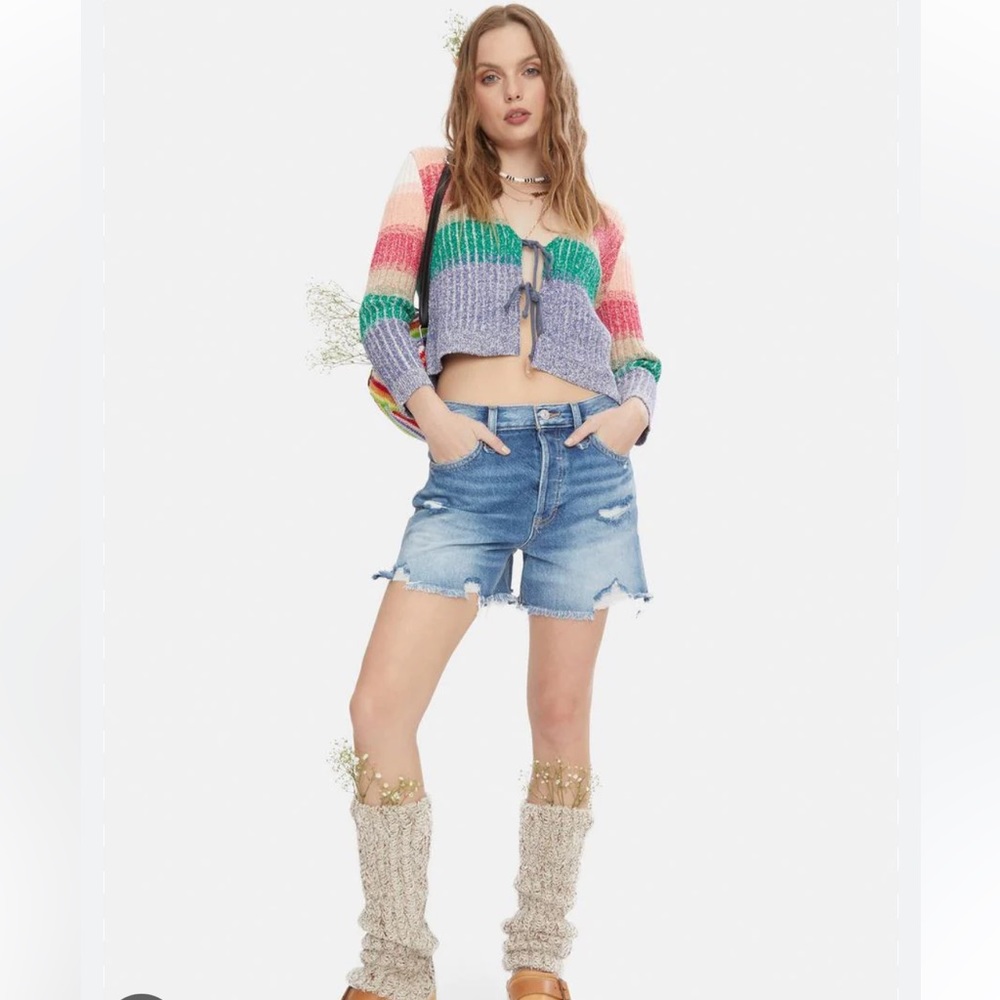 we the free people MAKAI denim shorts .